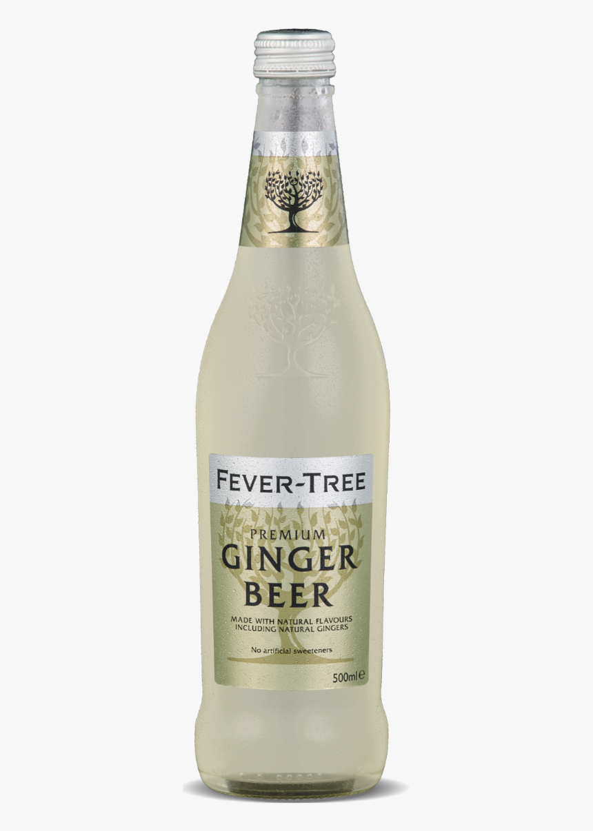 Transparent Beer 40 Oz - Fever Tree Ginger Beer, HD Png Download, Free Download