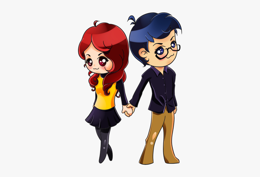 Illustrator Couple Adobe Cartoon Download Hd Png Clipart - Portable Network Graphics, Transparent Png, Free Download