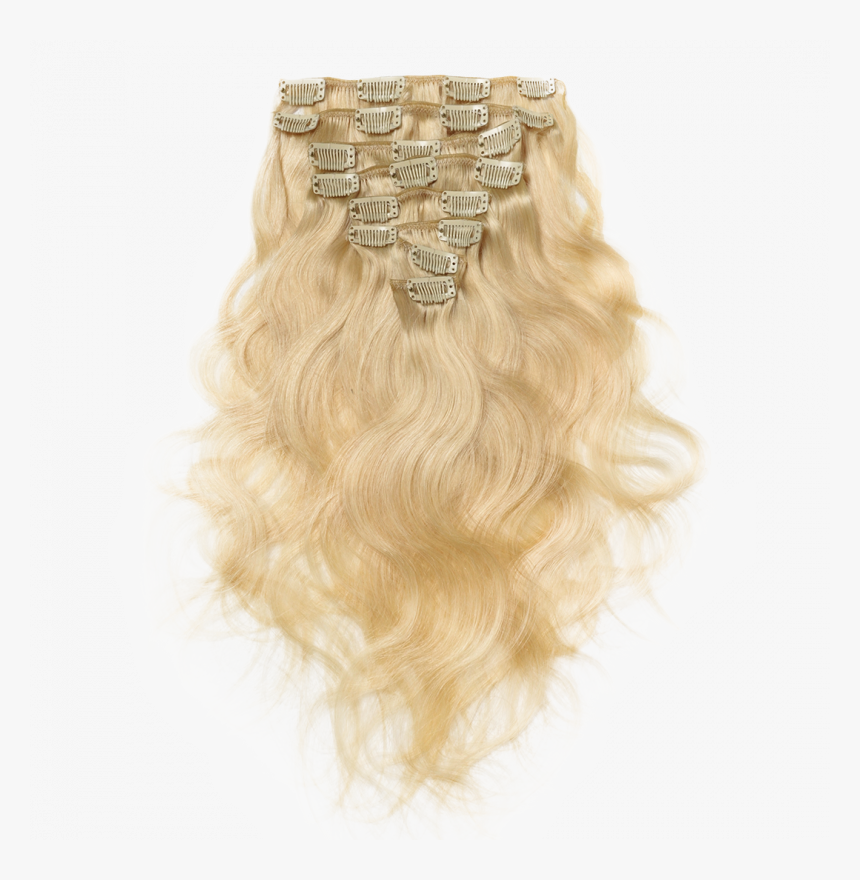 Wave Clip Hair - Blond, HD Png Download, Free Download