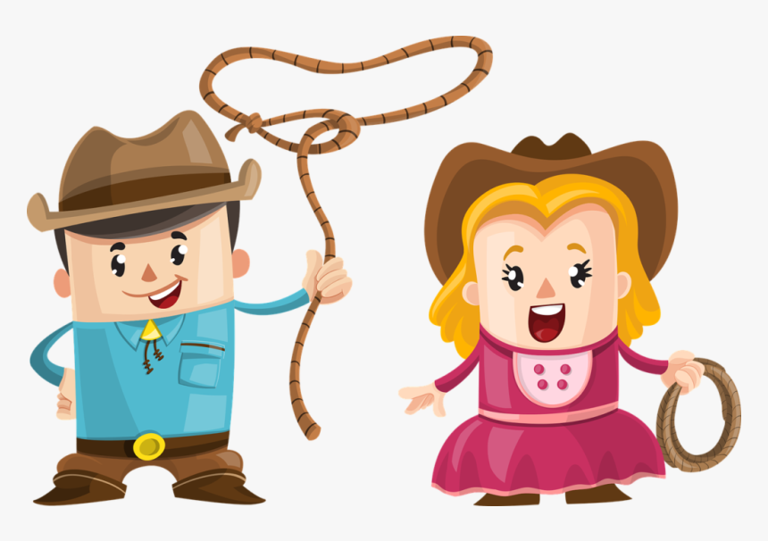 Couple Cowboy Boy - Diy Cowboy Baby Shower, HD Png Download, Free Download