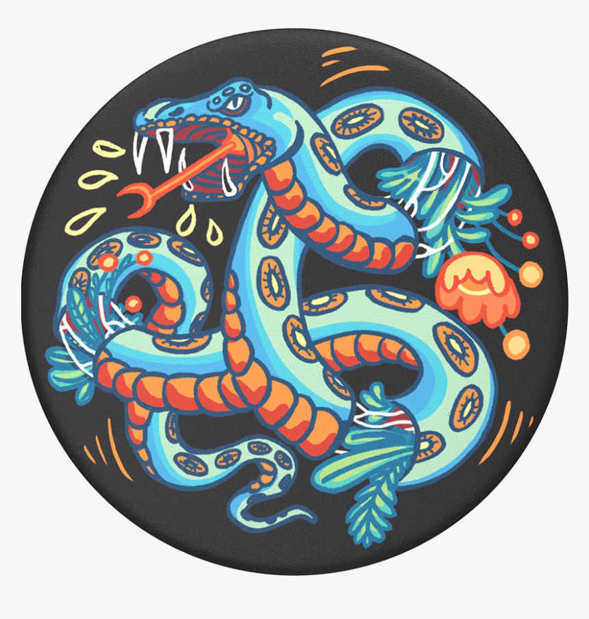 Blue Venom, Popsockets - Illustration, HD Png Download, Free Download