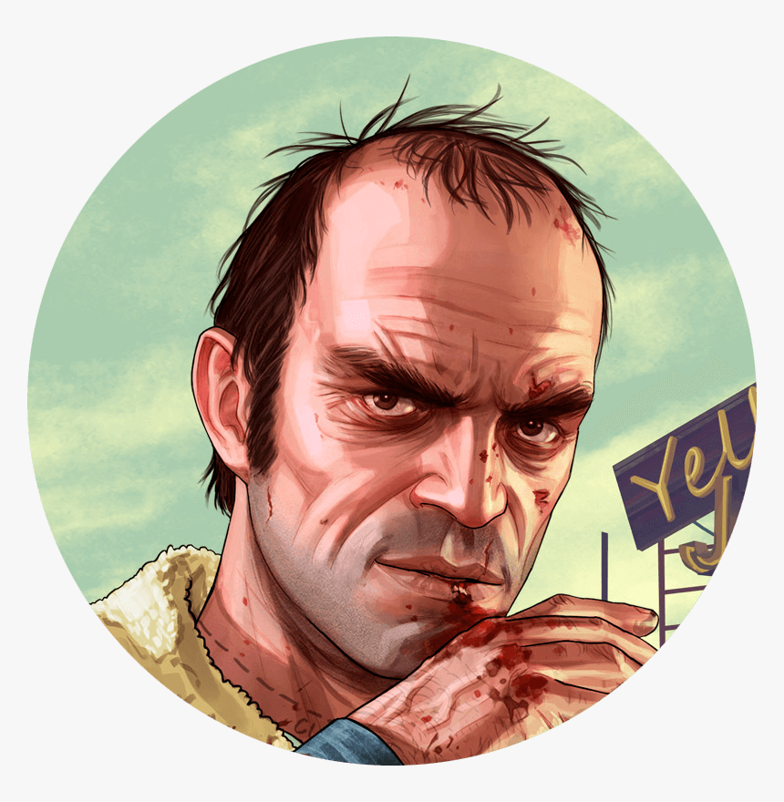 Trevor Philips - Michael De Santa Profile, HD Png Download, Free Download