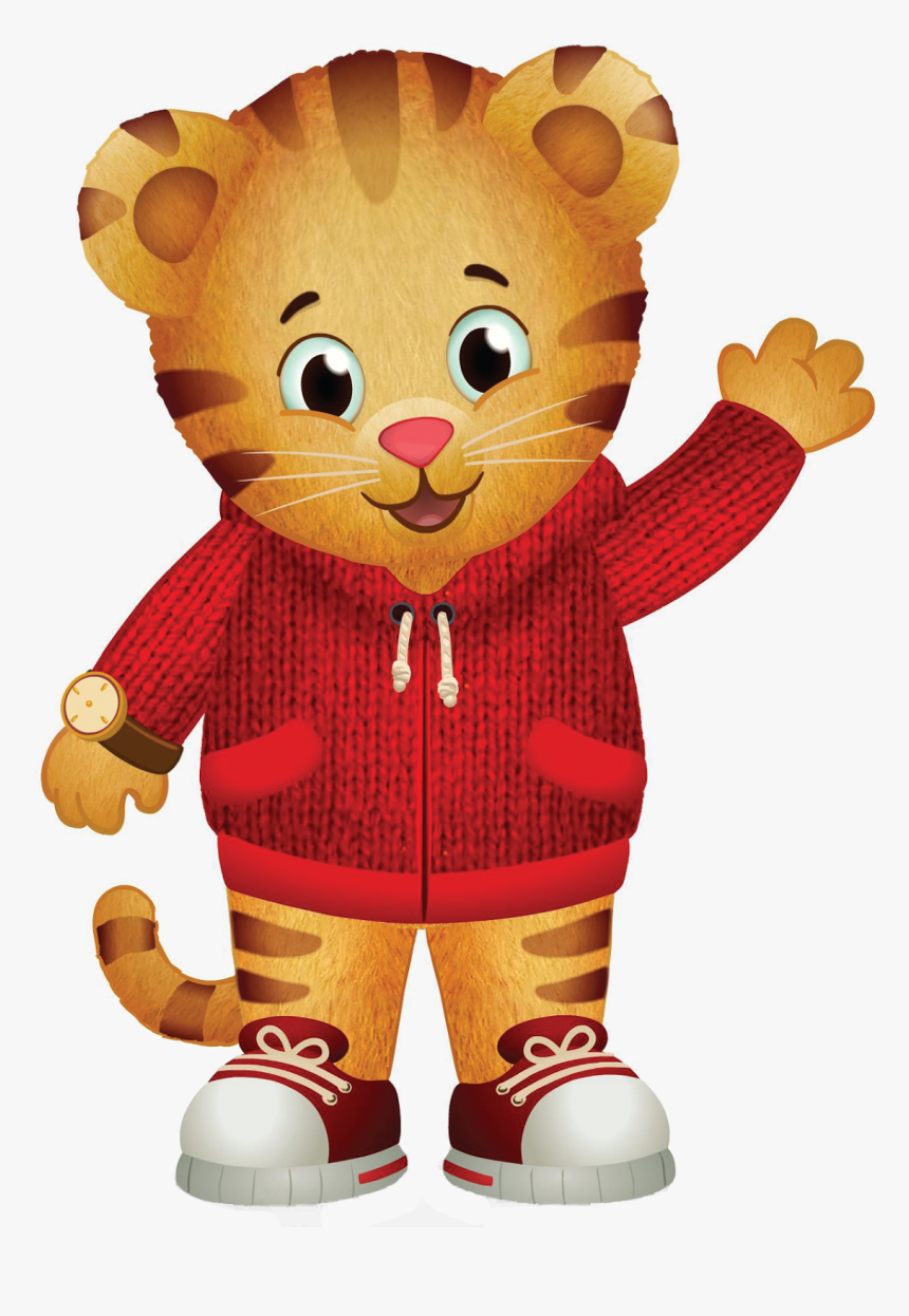 Clip Art Cartoon Daniel Tiger - Daniel Tiger Holding Balloons, HD Png Download, Free Download