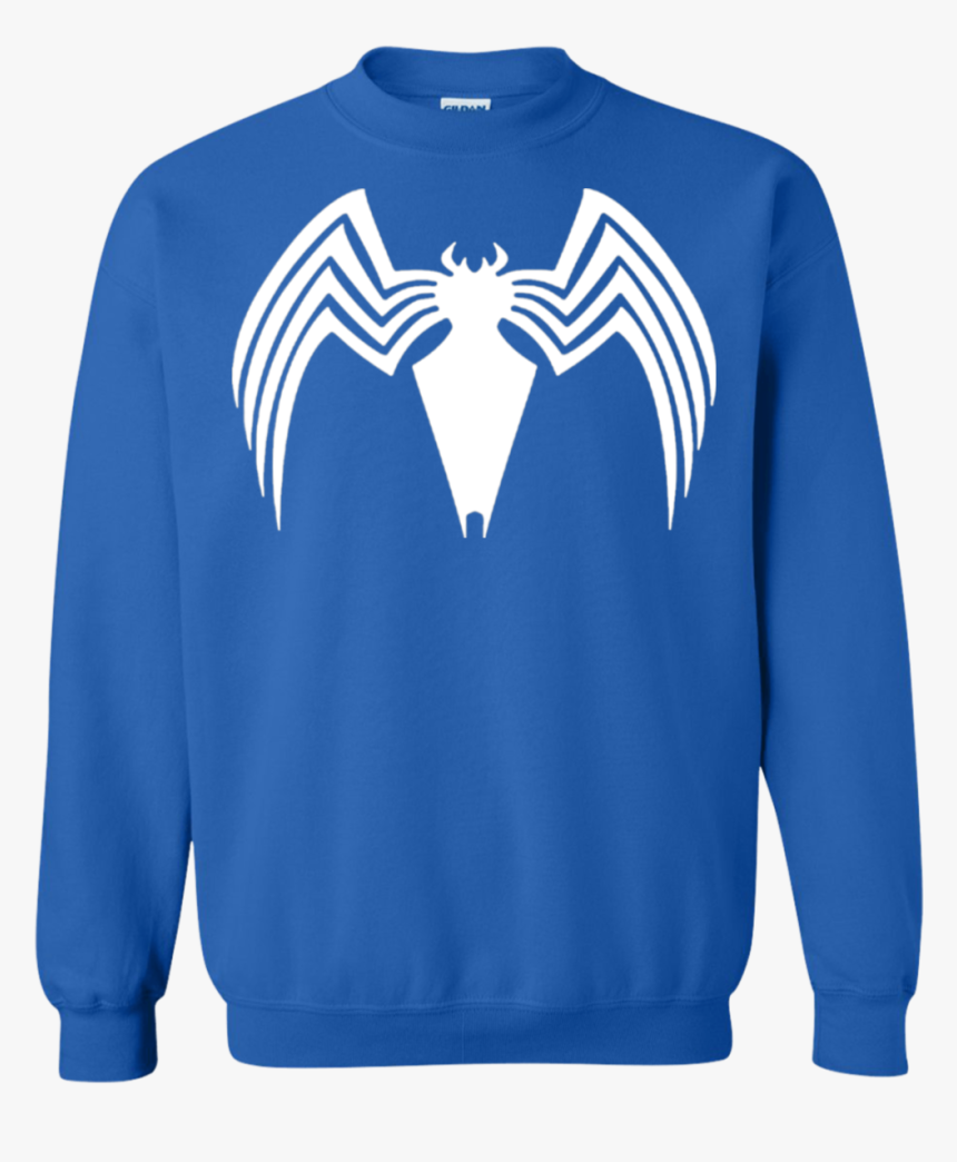 Venom Logo Sweater Sweatshirt - Logo Spiderman Venom Symbol, HD Png Download, Free Download