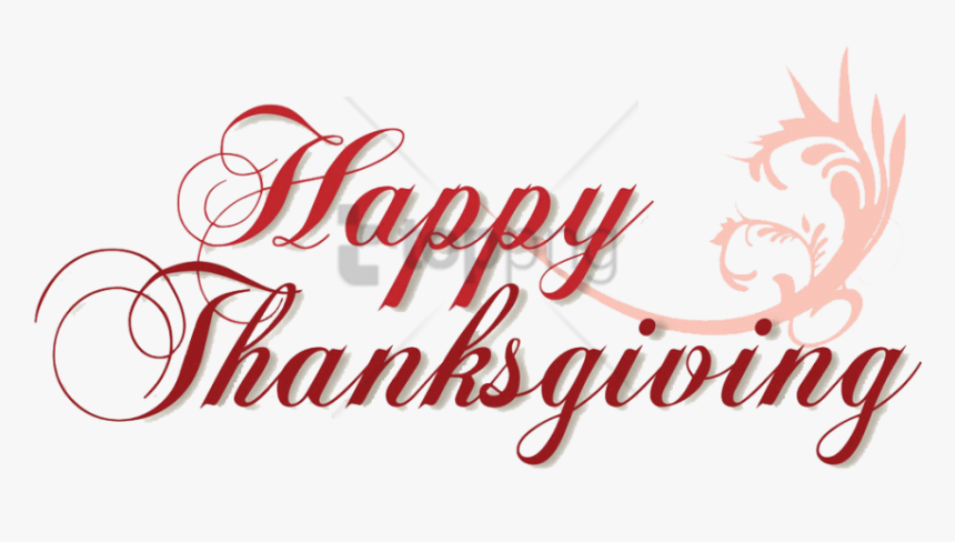 Free Png Download Happy Thanksgiving Transparent Background - Happy, Png Download, Free Download