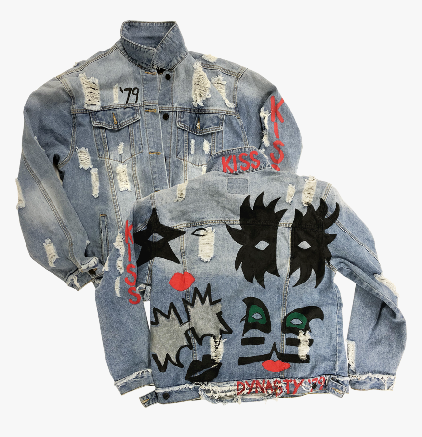 Denim Jacket Png, Transparent Png - kindpng