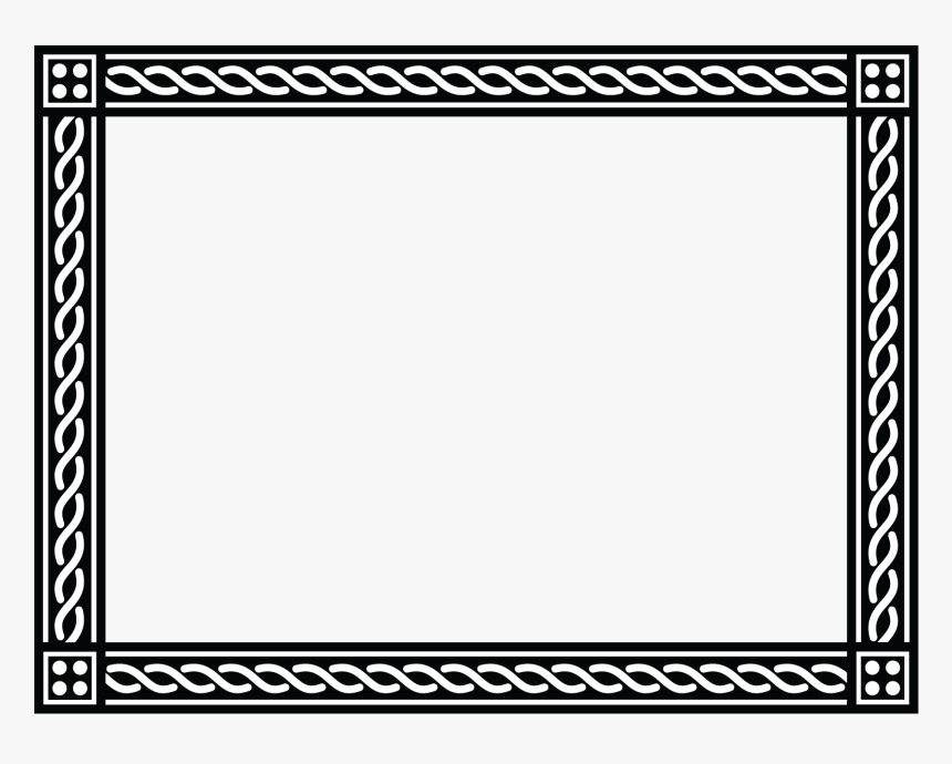 Black Border Frame Png Free Download - Nokia 108 White Display Jumper Ways, Transparent Png, Free Download