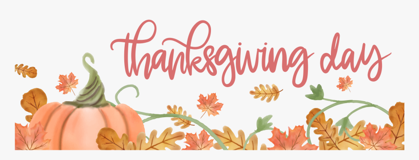 Thanksgiving Day Banner - Illustration, HD Png Download, Free Download