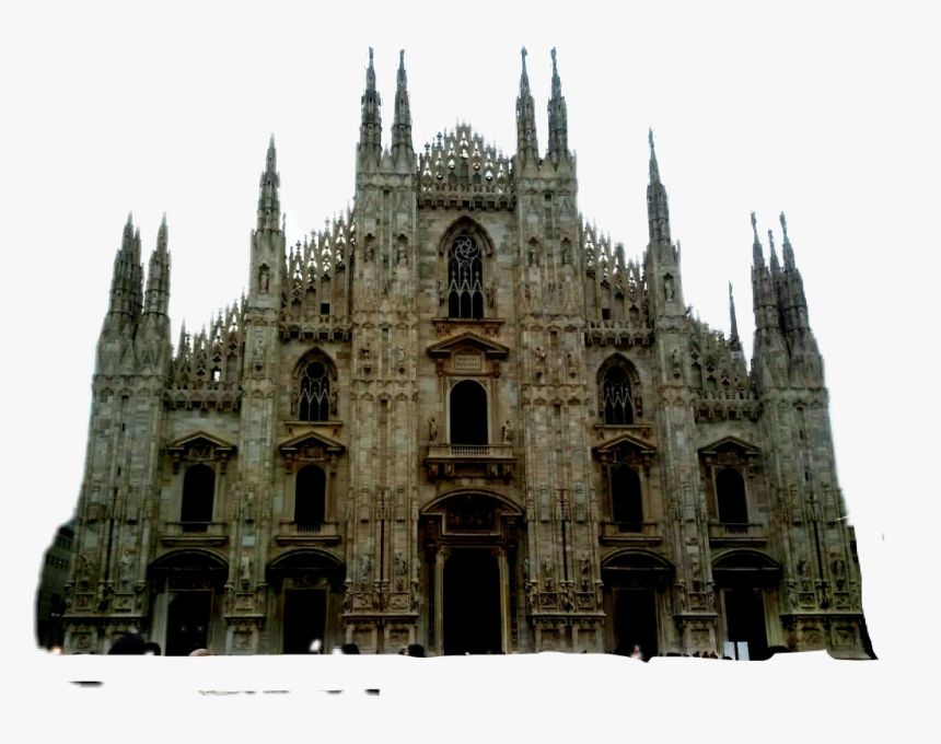 #ftestickers #freestickers #cathedral #catedral #monument - Milan Cathedral, HD Png Download, Free Download