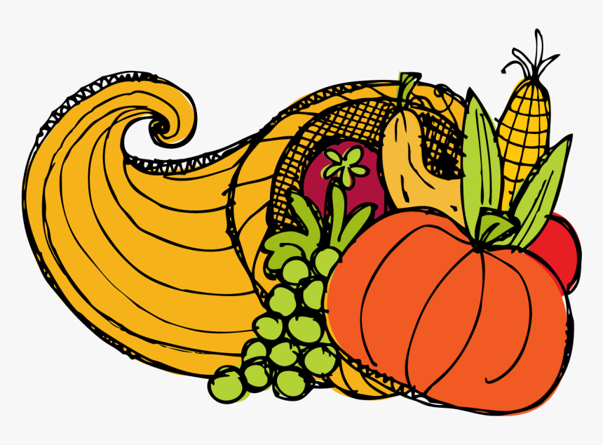 Thanksgiving Day Clipart 15 Thanksgiving 2012 Clip - Cornucopia Clipart, HD Png Download, Free Download
