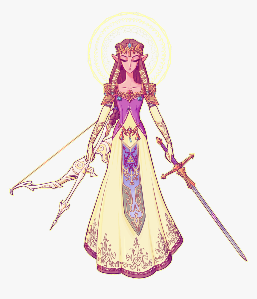 Princess Zelda Transparent - Twilight Princess Zelda Transparent, HD Png Download, Free Download