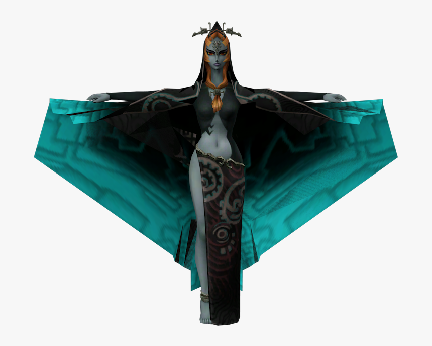 Download Zip Archive - Legend Of Zelda Twilight Princess Zelda Model, HD Png Download, Free Download