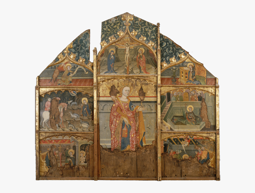 Altarpiece Dedicated To Saint Margaret, HD Png Download, Free Download