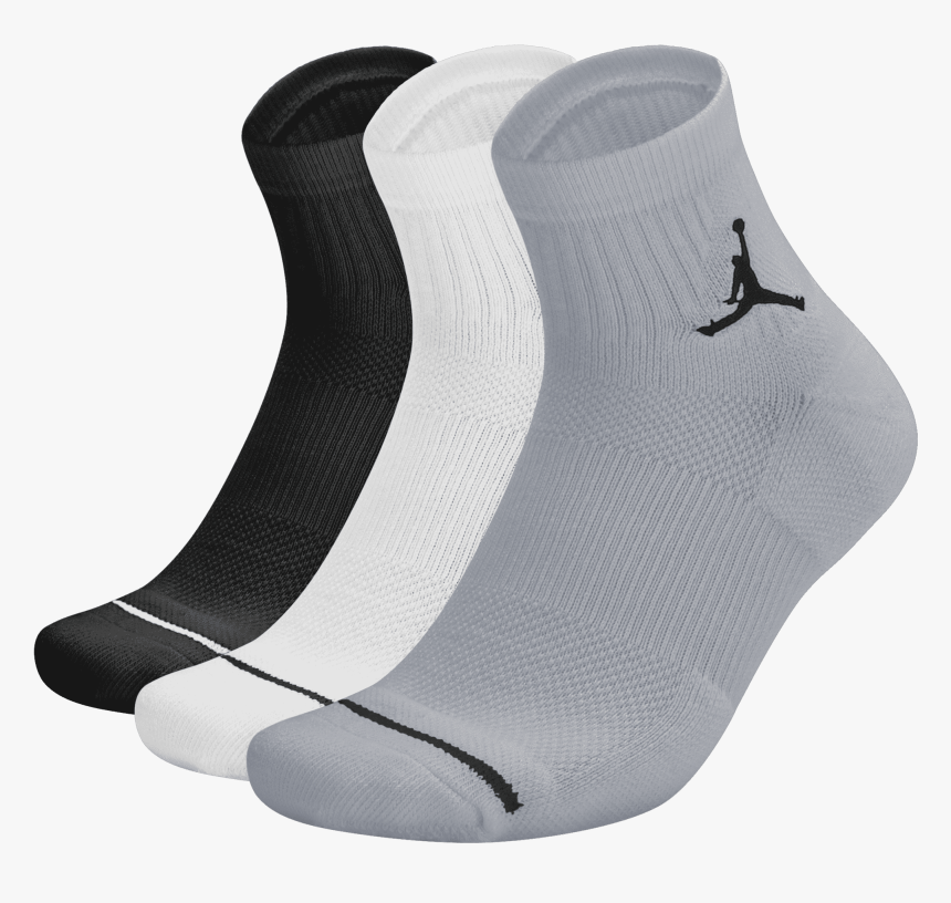 Air Jordan Jumpman High-intensity Quarter Sock - Hockey Sock, HD Png Download, Free Download