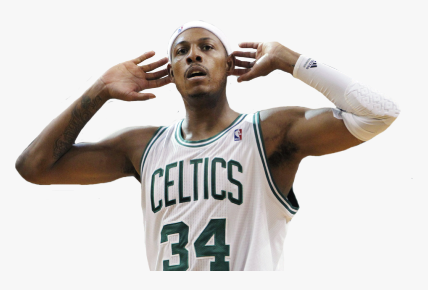 Share This Image - Paul Pierce Black And White, HD Png Download, Free Download