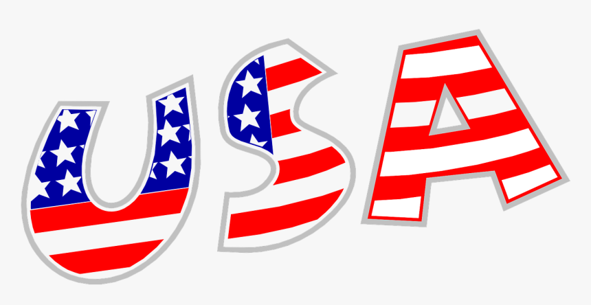 Usa In Red White And Blue, HD Png Download, Free Download