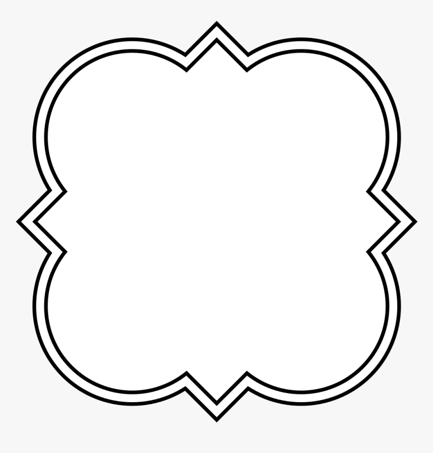 Quatrefoil Architectural Square - Throat Chakra, HD Png Download, Free Download