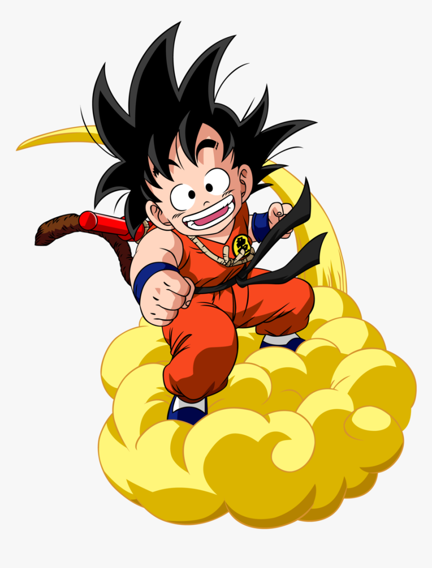 Kid Goku Flying Nimbus, HD Png Download, Free Download