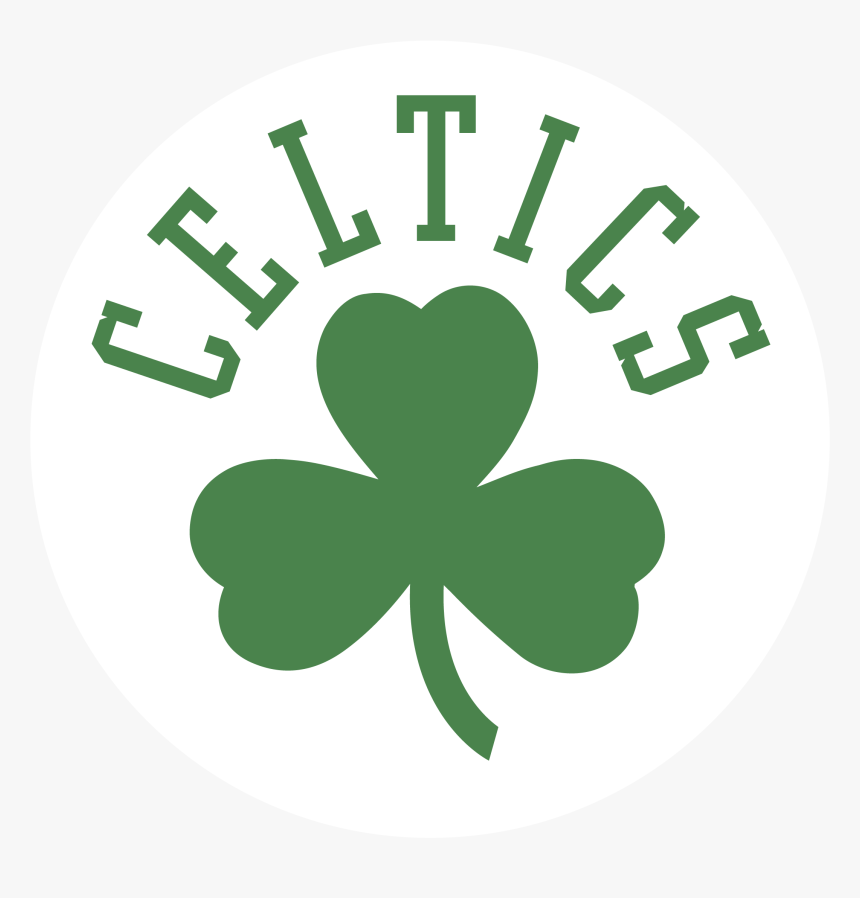 White Boston Celtics Logo, HD Png Download - kindpng