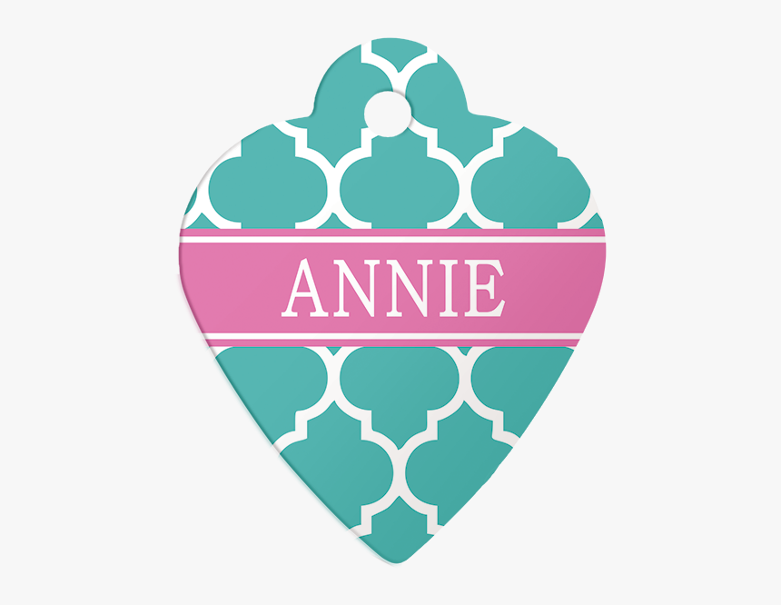 Annie Quatrefoil Heart Pet Id Tag"
title="annie Quatrefoil - Carpet, HD Png Download, Free Download