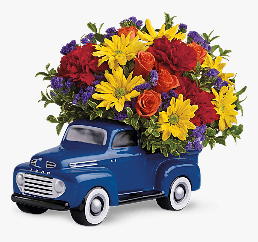 Teleflora Ford Pickup - Birthday Flowers For Men, HD Png Download, Free Download