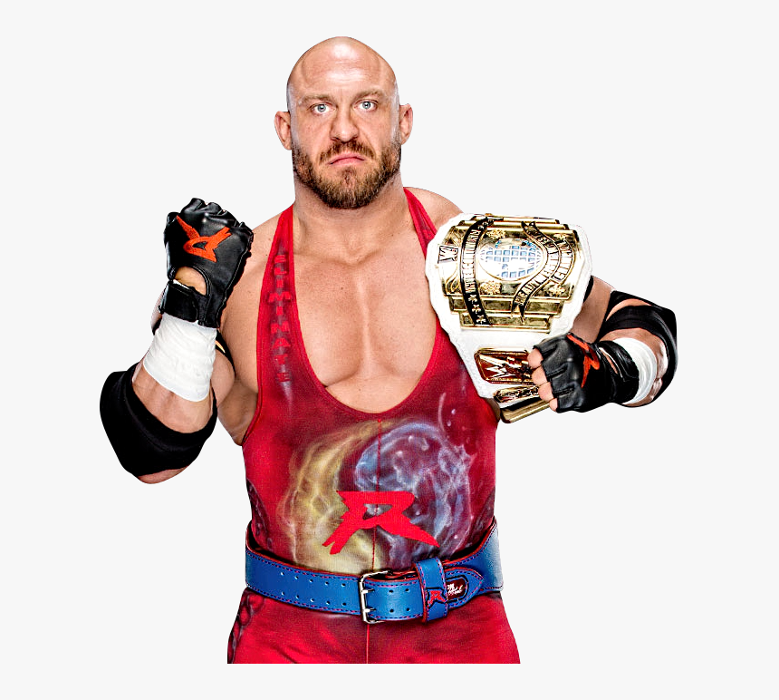 Transparent Wwe Superstars Png - Ryback With Wwe Championship, Png Download, Free Download