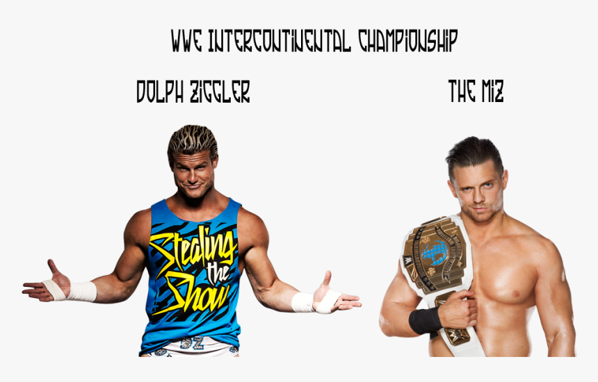 Transparent Wwe Superstars Png - Miz Ic Champion Png, Png Download, Free Download