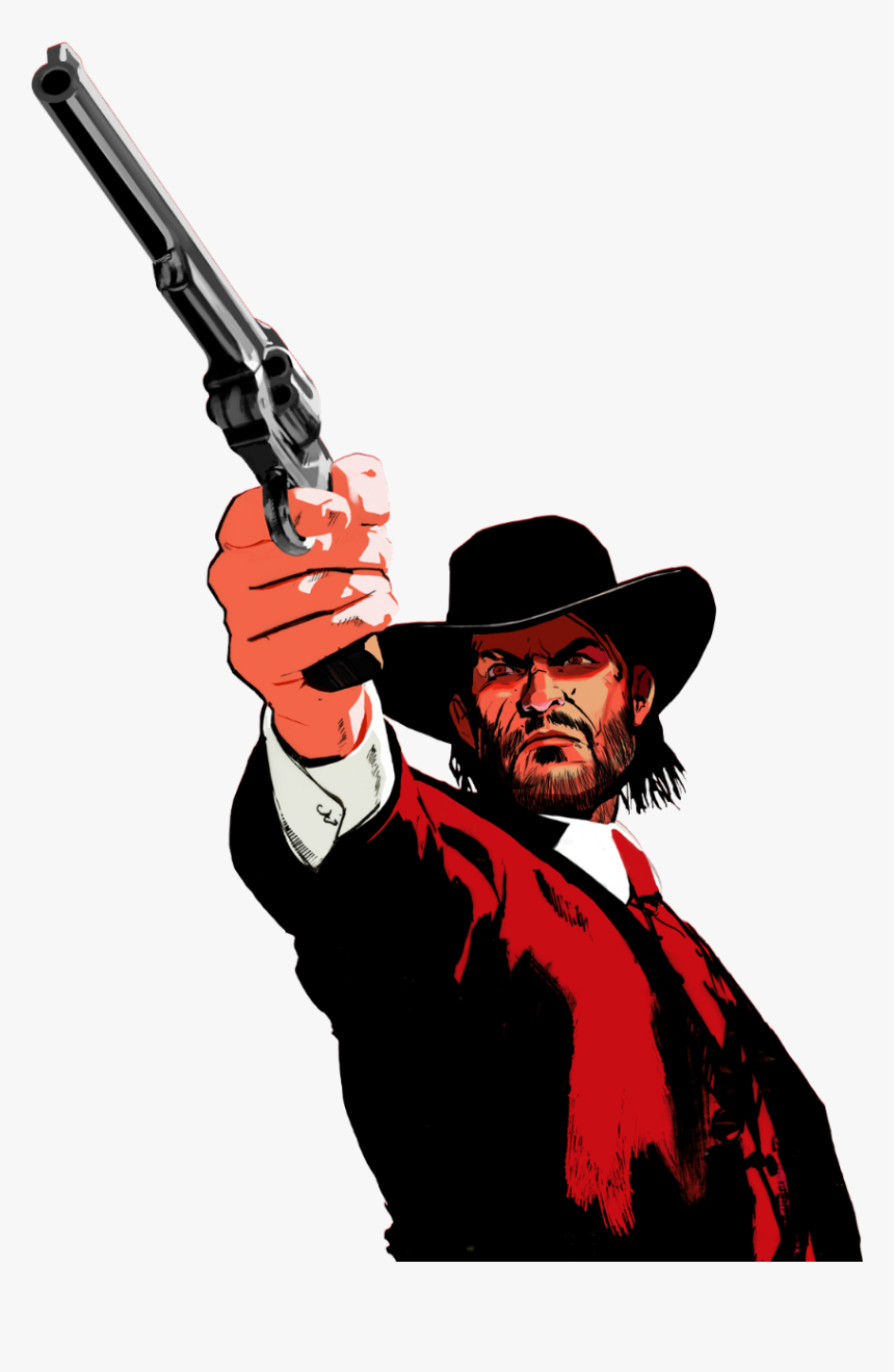 Red Dead Redemption John Marston Art, HD Png Download, Free Download