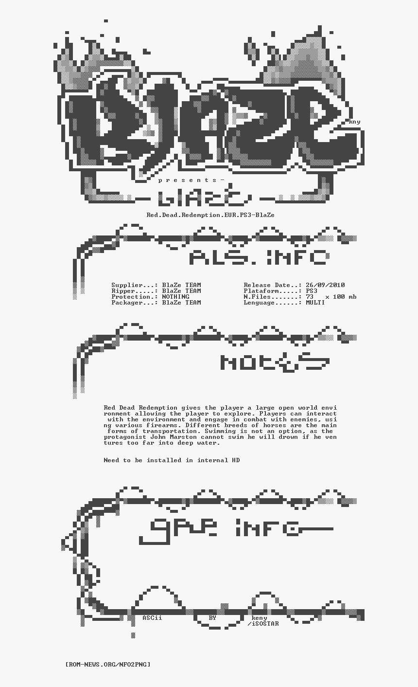 Red - Dead - Redemption - Eur - Ps3-blaze - Parallel, HD Png Download, Free Download