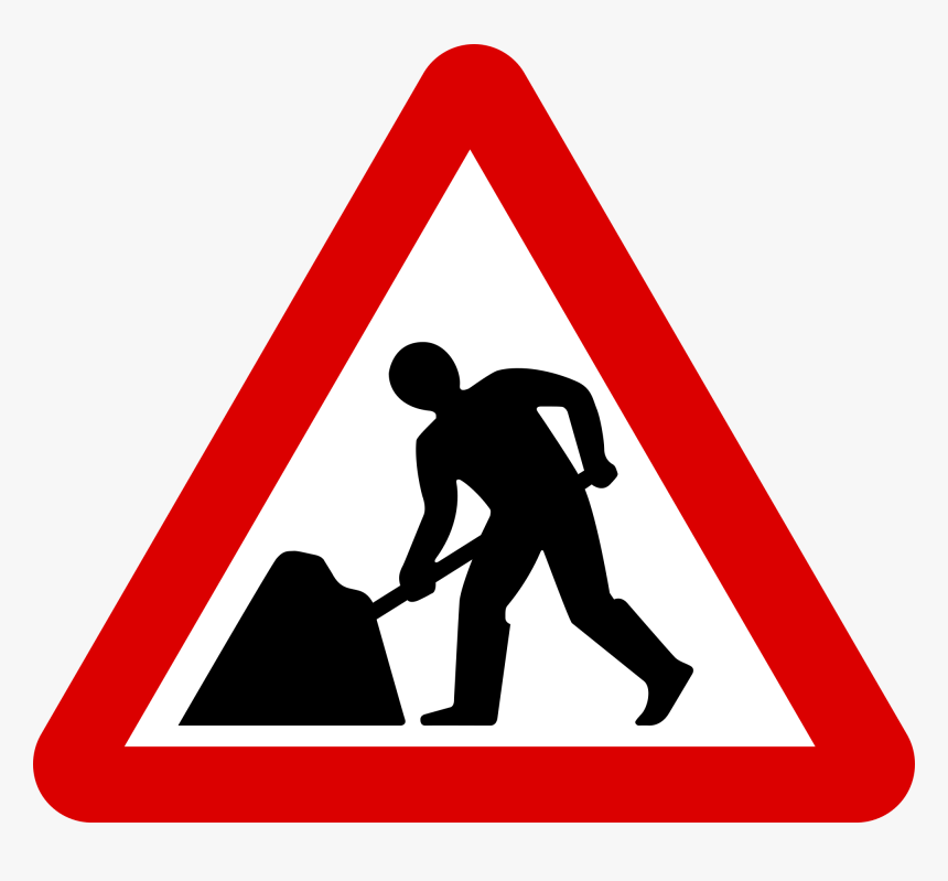 Road Svg Sign - Road Signs Road Works, HD Png Download, Free Download