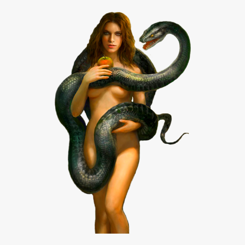 Jasroinsanity Eve Serpent Snake Apple - Serpent, HD Png Download, Free Download