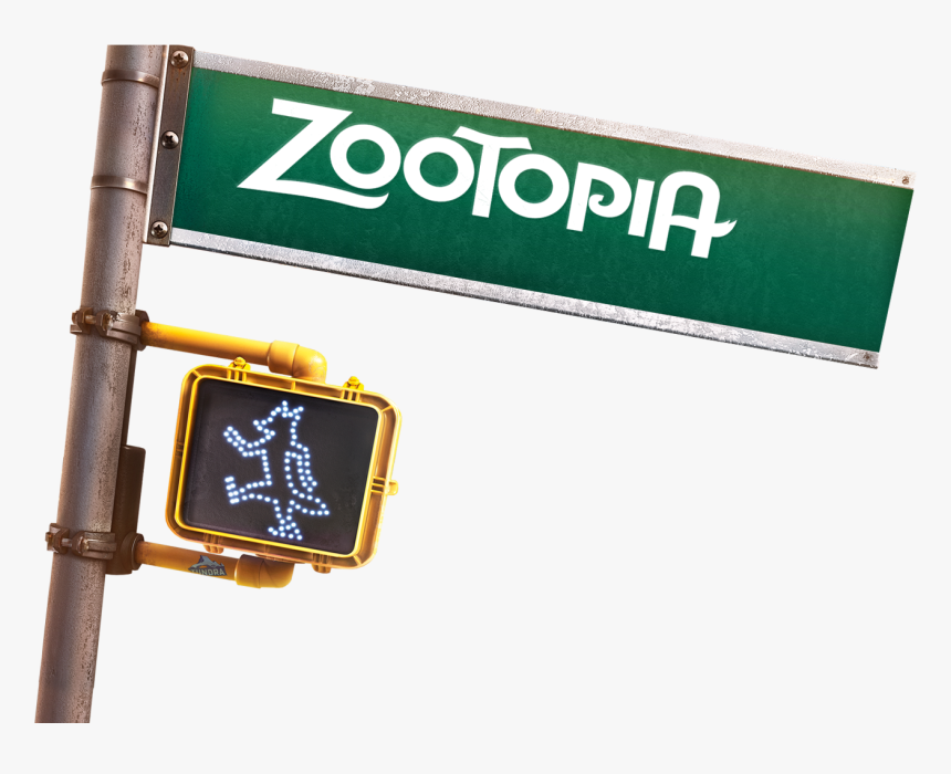 Transparent Street Signs Clipart - Zootopia Sign Png, Png Download, Free Download