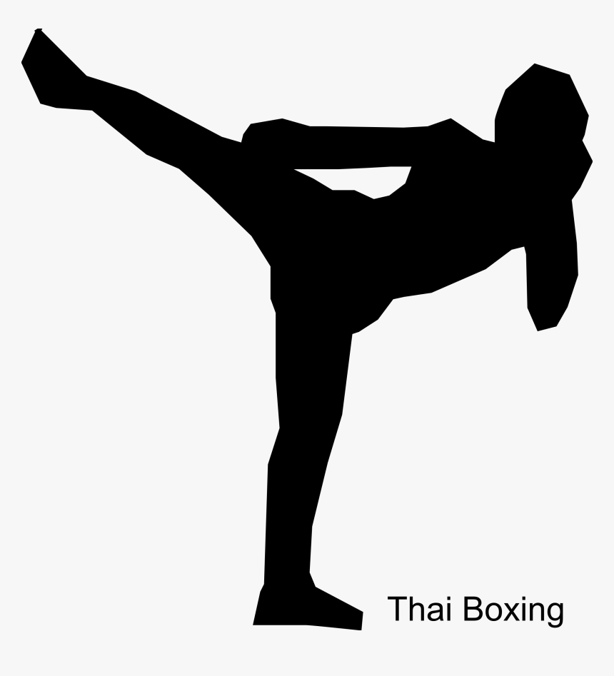 Banner Royalty Free Stock Muaythai Big Image Png - Kickboxing Logo, Transparent Png, Free Download