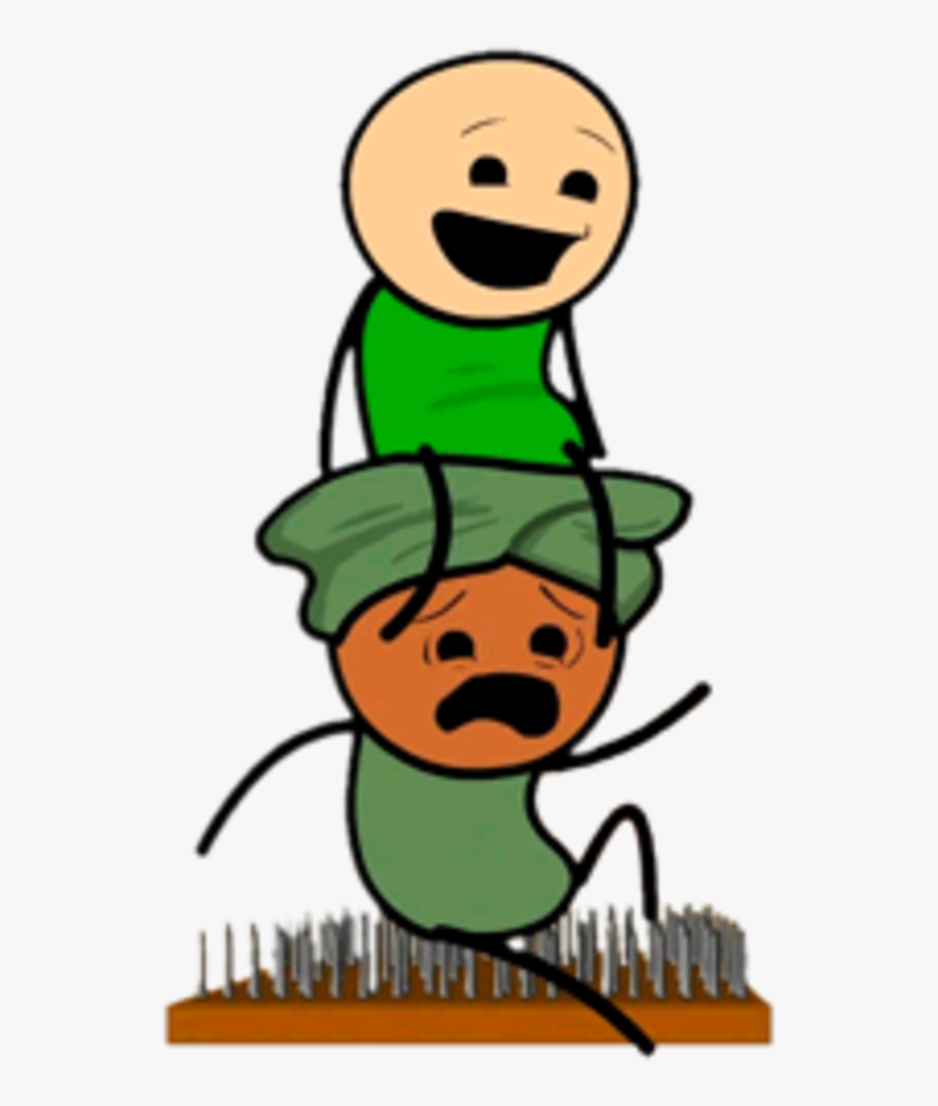 The Man Who Could Sit Anywhere - Cyanide And Happiness The Man Who Could Sit Anywhere, HD Png Download, Free Download