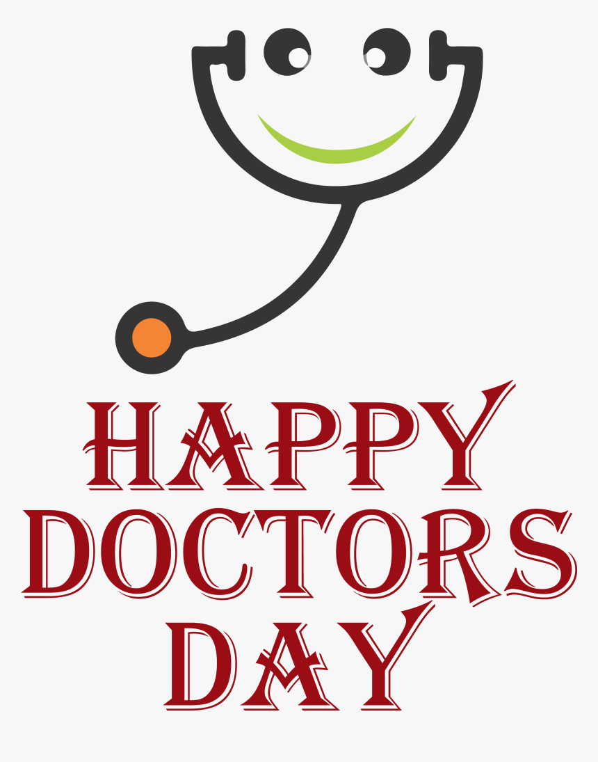 Happiness Clipart World Day - Happy Doctor Day Png, Transparent Png, Free Download