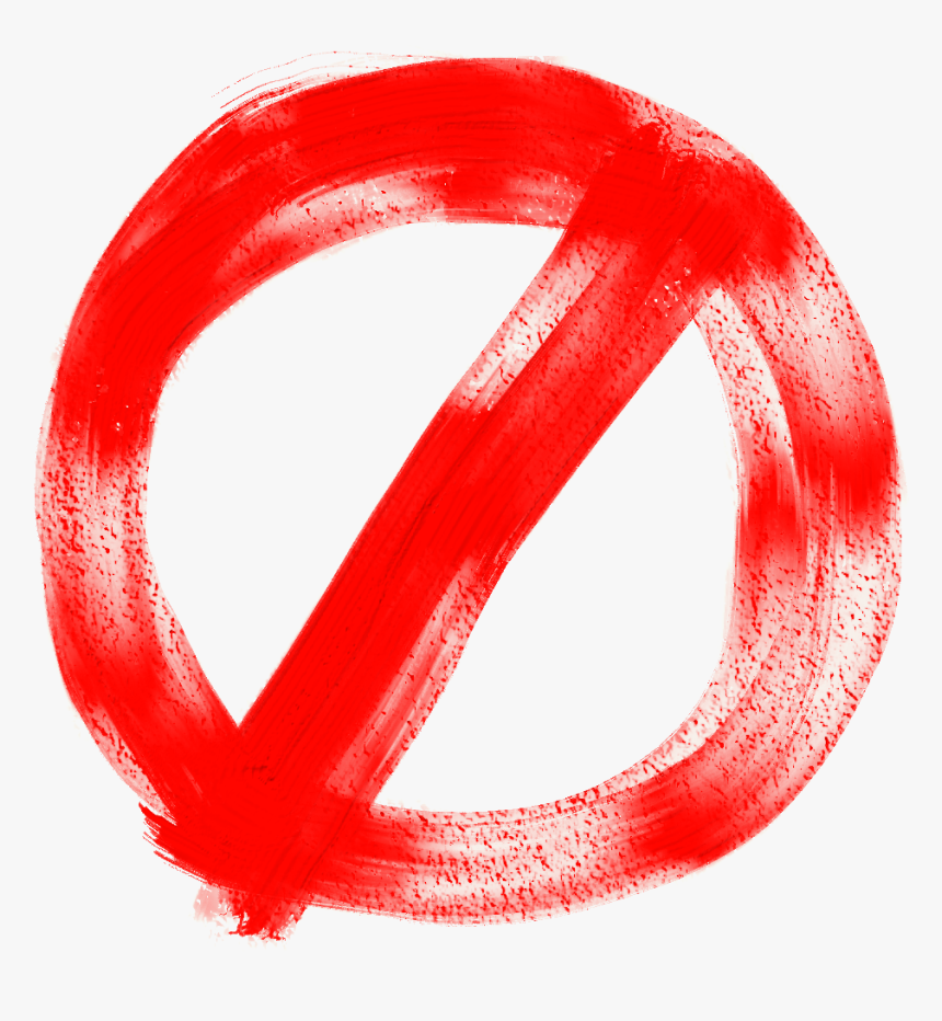 #no #forbidden #prohibition #closed #noway #stop #deny - Illustration, HD Png Download, Free Download