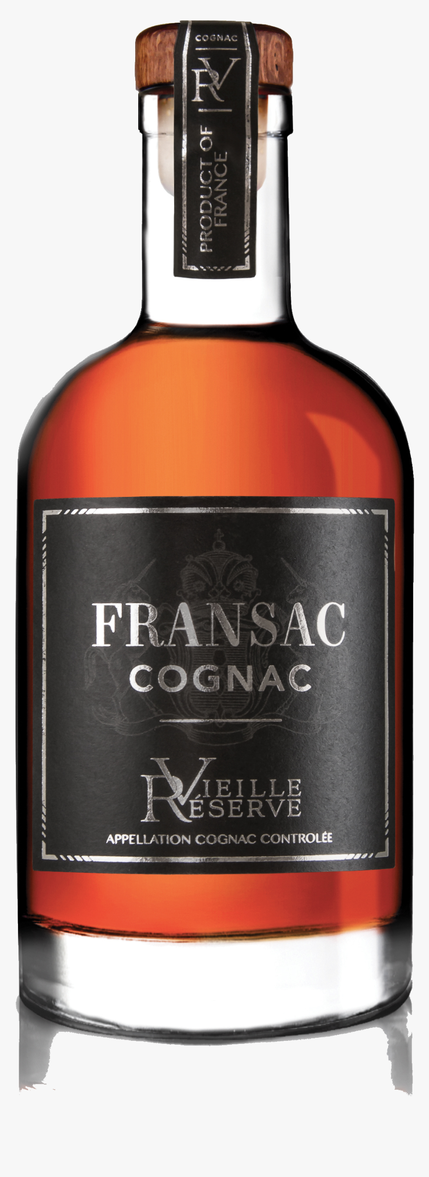 Cognac Vieille Réserve Roullet Fransac - Glass Bottle, HD Png Download, Free Download
