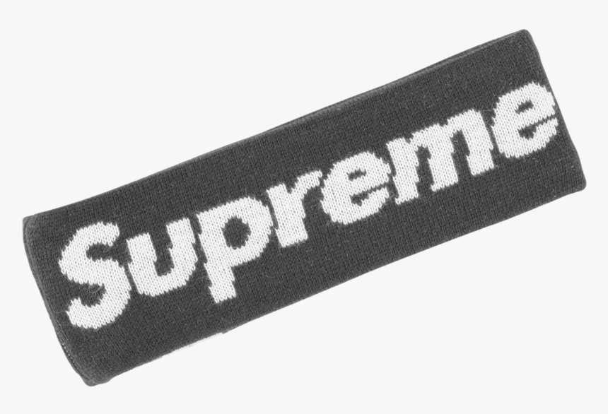 Supreme New Era Big Logo Headband "fw - Label, HD Png Download, Free Download