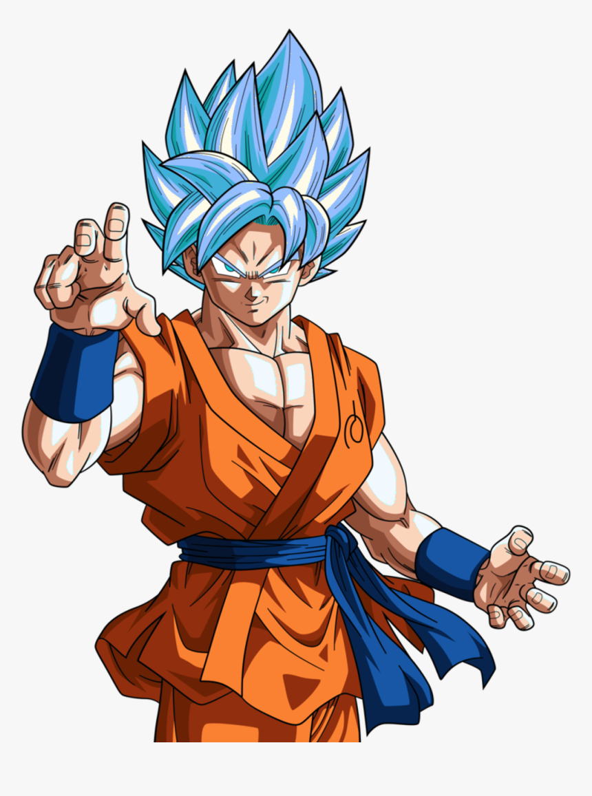 Goku Clipart Ssblue - Dragon Ball Super Goku Ssj, HD Png Download, Free Download