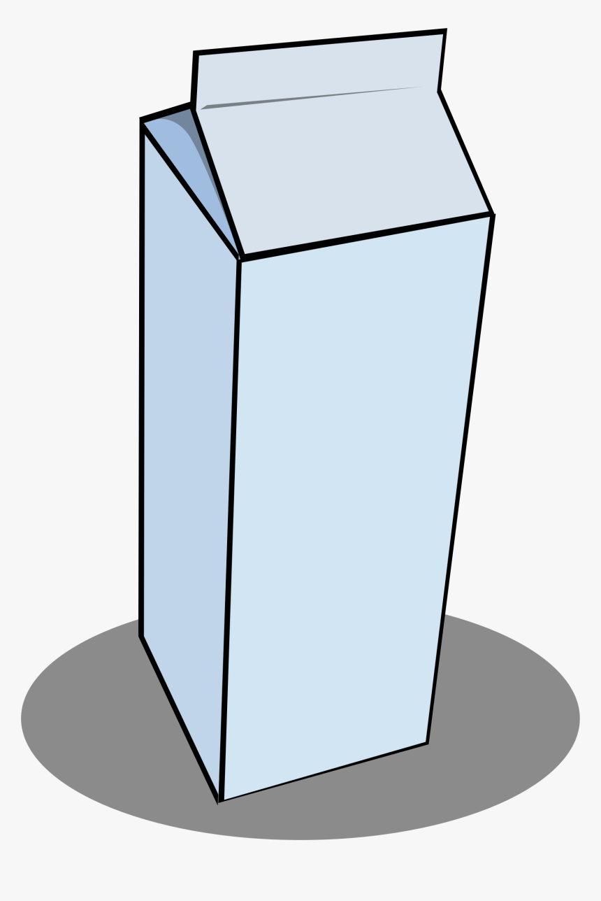 Milk Carton Microsoft Clipart - Milk Carton Clip Art, HD Png Download, Free Download