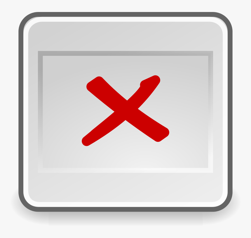 Symbol,line,rectangle - Missing Sign Png, Transparent Png, Free Download