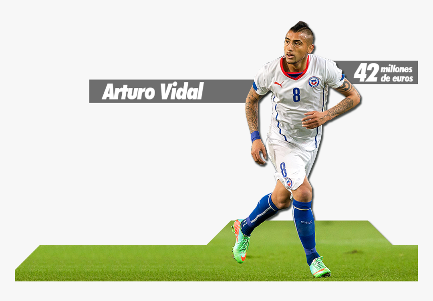 Transparent Arturo Vidal Png - Player, Png Download, Free Download