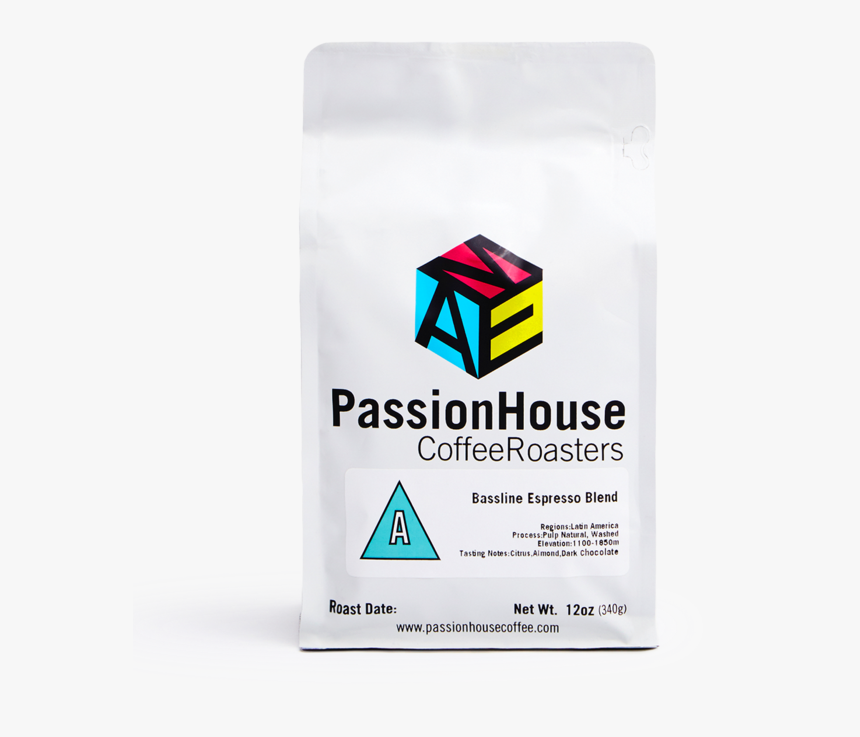 Bassline Espresso Blend Passion House Coffee 12oz - Passion House Coffee, HD Png Download, Free Download