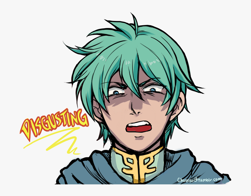 Fire Emblem Ephraim Face Disgusting, HD Png Download, Free Download
