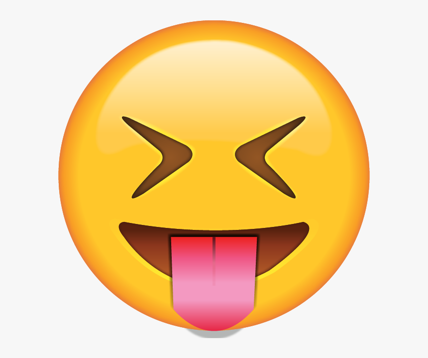Tongue Sticking Out Emoji Png, Transparent Png, Free Download
