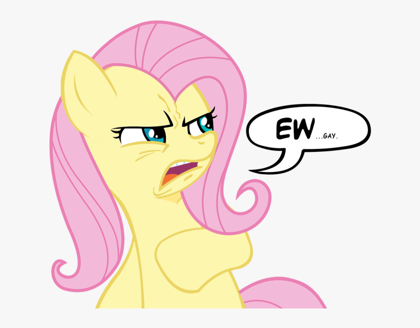 Fluttershy Ew Gay, HD Png Download, Free Download