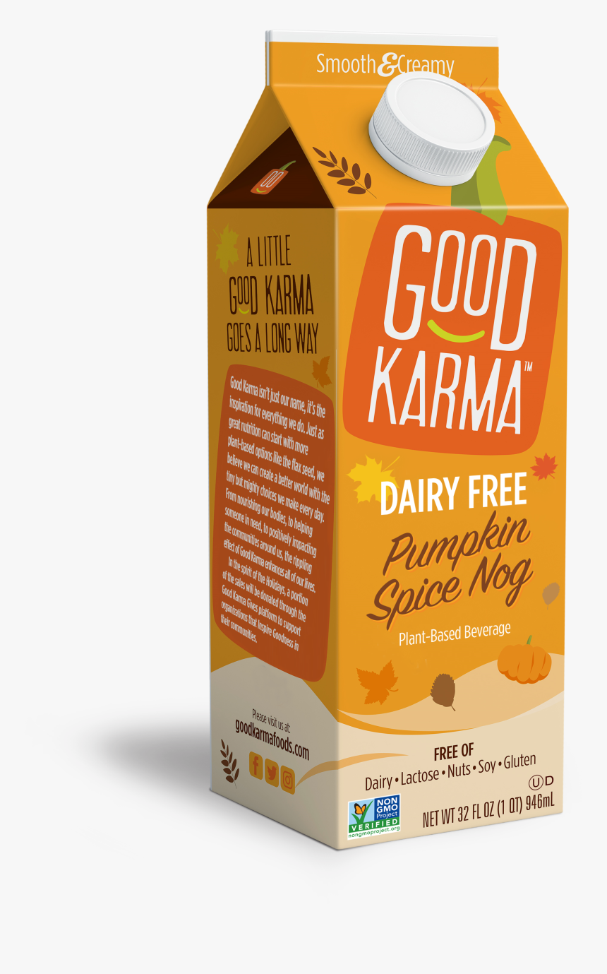 Good Karma Flax Milk Pumpkin Spice, HD Png Download, Free Download