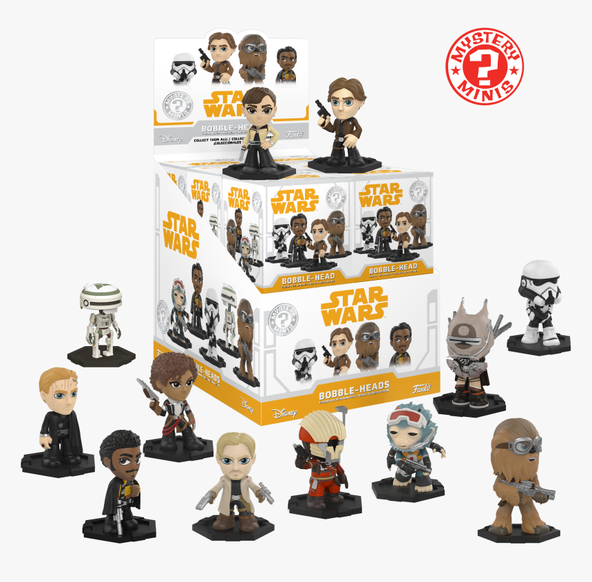 Star Wars Mystery Minis Solo - Solo A Star Wars Story L337, HD Png Download, Free Download