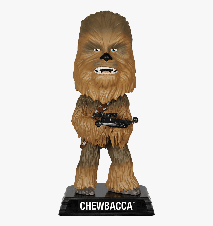 Star Wars Chewbacca Wacky Wobbler - Chewbacca Vinyl Bobble Head, HD Png Download, Free Download