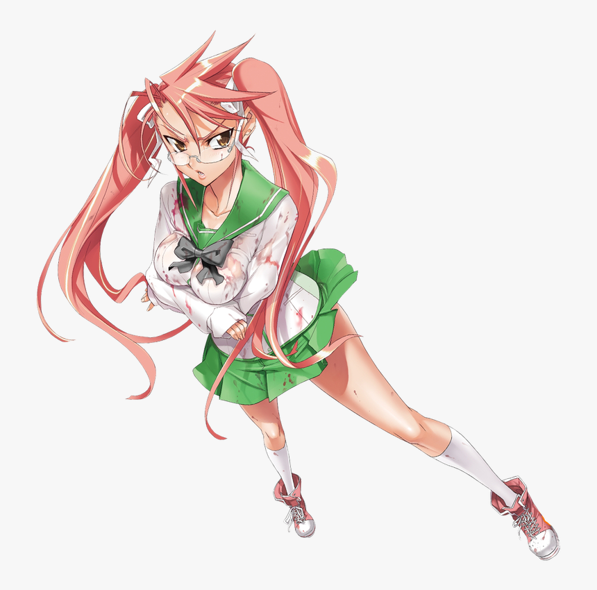 Fiction Wrestling Multiverse Wiki - Highschool Of The Dead Saya Render, HD Png Download, Free Download